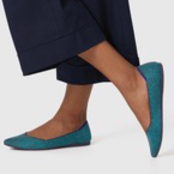 Rothy’s Spruce Python Point - Picture 4 of 10